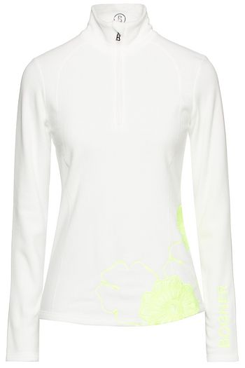 BOGNER Madita embroidered fleece turtleneck top