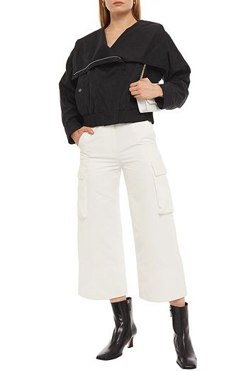 3.1 PHILLIP LIM Draped cotton-blend jacket