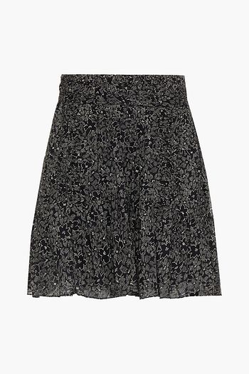 ISABEL MARANT ÉTOILE Laraya floral-print cotton-voile mini skirt