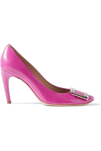 ROGER VIVIER Belle De Nuit glossed-leather pumps