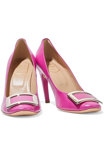 ROGER VIVIER Belle De Nuit glossed-leather pumps