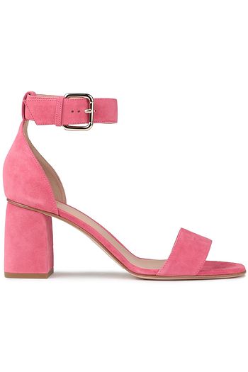 RED(V) Suede sandals