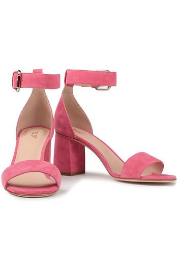 RED(V) Suede sandals