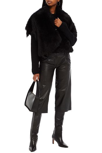 KARL DONOGHUE Shearling cape