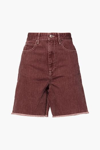 ISABEL MARANT ÉTOILE Frayed denim shorts