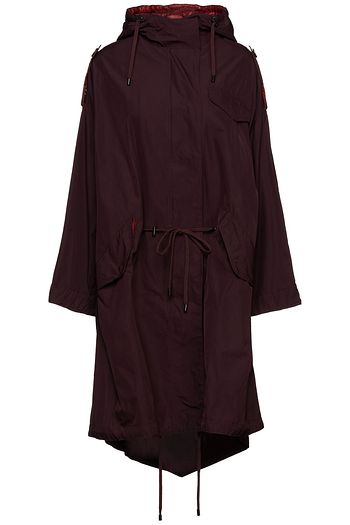 ISABEL MARANT ÉTOILE Duano twill hooded parka