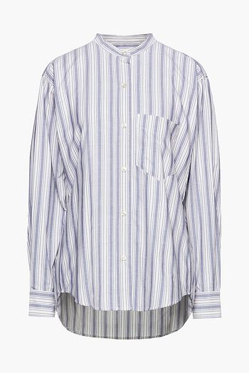 ISABEL MARANT ÉTOILE Striped cotton-broadcloth shirt
