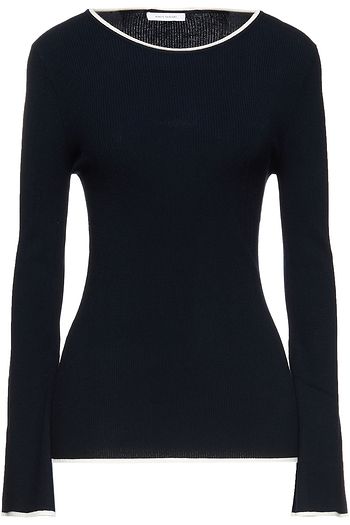 NINETY PERCENT Ribbed-knit sweater