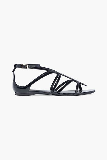 ROGER VIVIER Ondulation patent-leather sandals