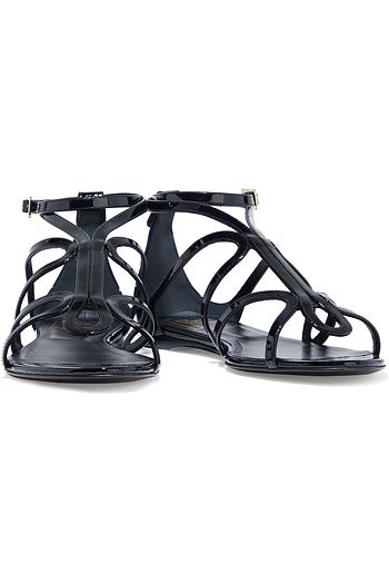 ROGER VIVIER Ondulation patent-leather sandals