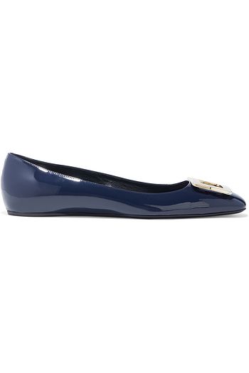 ROGER VIVIER Trompette Ballerine patent-leather ballet flats