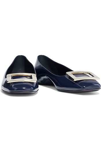 ROGER VIVIER Trompette Ballerine patent-leather ballet flats