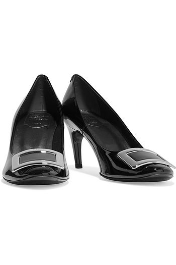 ROGER VIVIER Belle De Nuit patent-leather pumps