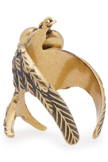 ZIMMERMANN Oxidized gold-tone ring