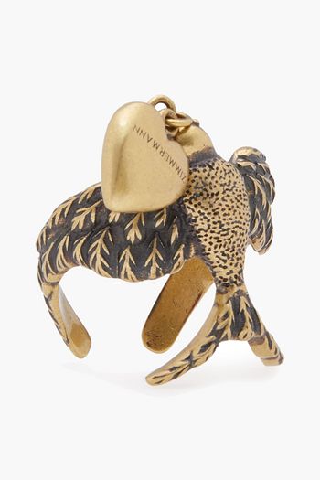 ZIMMERMANN Oxidized gold-tone ring