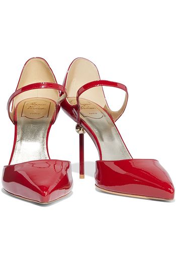ROGER VIVIER Sphere patent-leather Mary Jane pumps