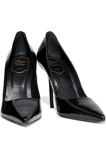 ROGER VIVIER Decollete Privilege glossed-leather pumps