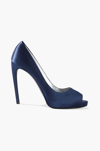ROGER VIVIER Satin platform pumps
