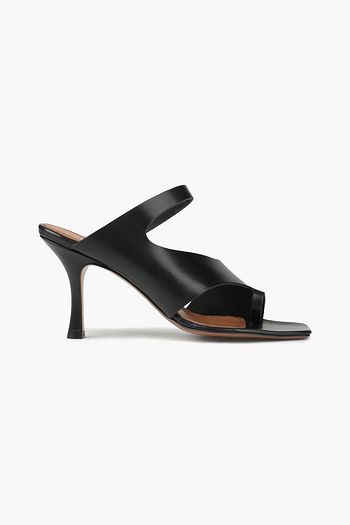 ATP ATELIER Cutout leather mules