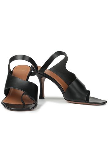 ATP ATELIER Cutout leather mules