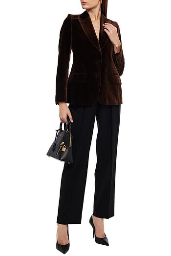 TOM FORD Blazer aus Baumwollsamt