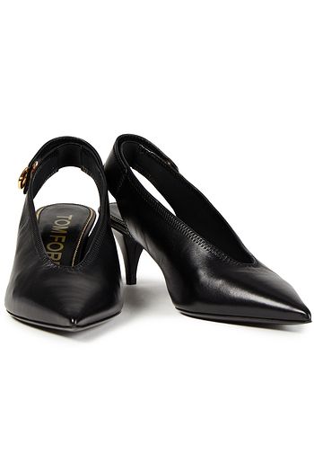 TOM FORD Slingback-Pumps aus Leder