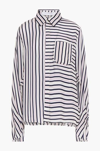 ROLAND MOURET Padley striped woven shirt