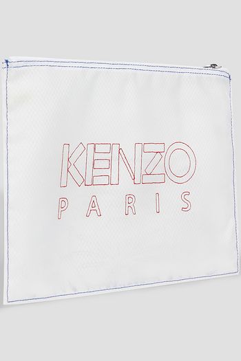 KENZO Printed mesh pouch