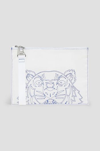 KENZO Printed mesh pouch