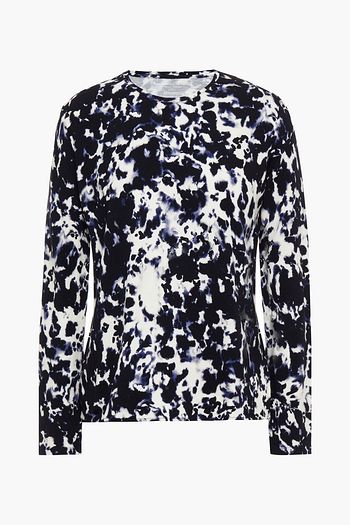 MAJESTIC FILATURES Printed fleece top