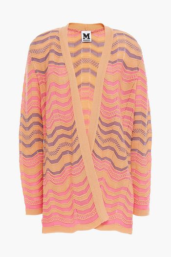 M MISSONI Crochet-knit wool cardigan