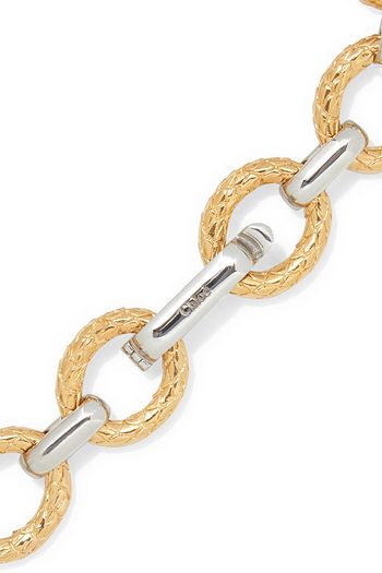 CHLOÉ Gold and silver-tone necklace