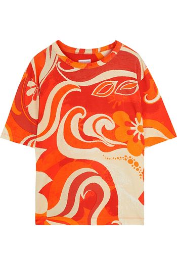 DRIES VAN NOTEN Hodu printed cotton-jersey T-shirt