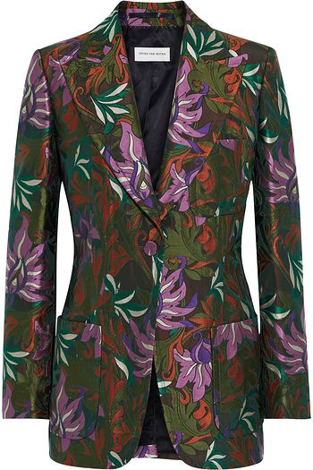 DRIES VAN NOTEN Bailey jacquard blazer