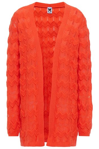 M MISSONI Crochet-knit wool cardigan