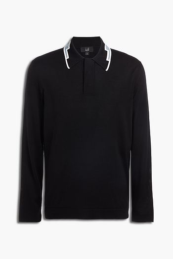 DUNHILL Silk polo shirt