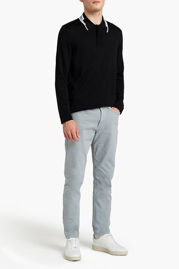 DUNHILL Silk polo shirt