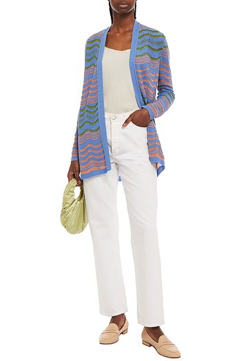 M MISSONI Crochet-knit wool cardigan