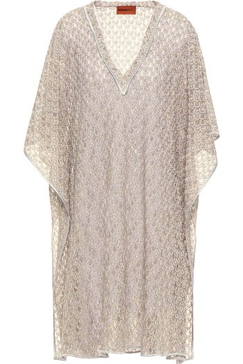 MISSONI MARE Mare metallic crochet-knit coverup