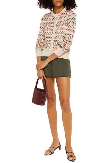 M MISSONI Crochet-knit wool-blend cardigan