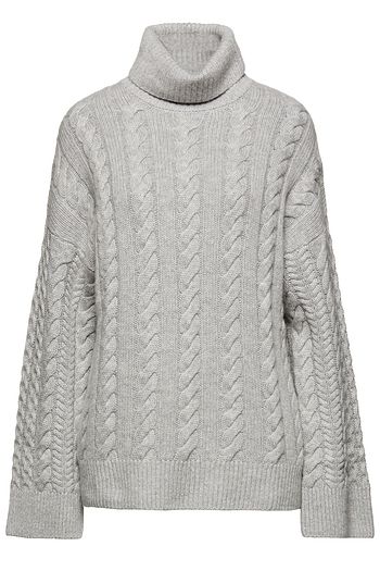 NAADAM Cable-knit wool and cashmere-blend turtleneck sweater