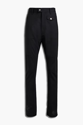 DSQUARED2 Tapered zip-detailed stretch-wool crepe pants