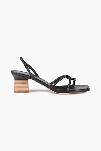 ROSETTA GETTY Leather slingback sandals