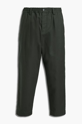 MARNI Tapered cotton-twill pants