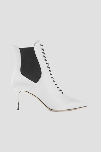 SERGIO ROSSI Leather ankle boots