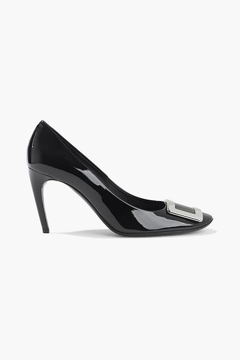 ROGER VIVIER Belle De Nuit buckle-embellished patent-leather pumps
