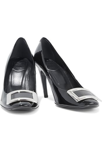 ROGER VIVIER Belle De Nuit buckle-embellished patent-leather pumps