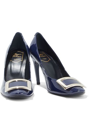 ROGER VIVIER Belle De Nuit buckle-embellished patent-leather pumps