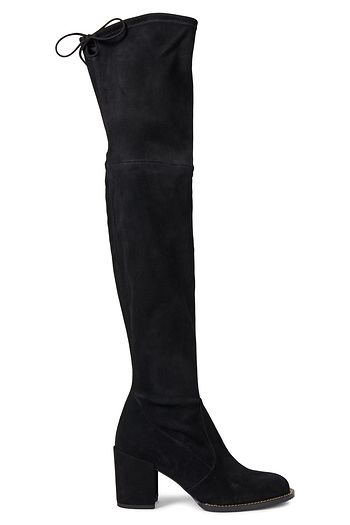 STUART WEITZMAN Suede over-the-knee boots