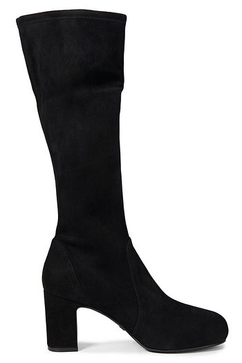 STUART WEITZMAN Carolinda Stiefel aus Stretch-Veloursleder